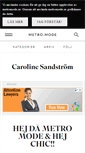 Mobile Screenshot of caroline.metromode.se